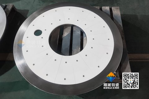 鋰電研磨砂磨機陶瓷端蓋：大尺寸高精度，防金屬污染